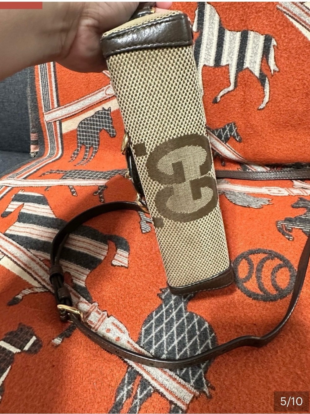 Gucci Horsebit Jumbo GG Mini Crossbody - Picture 7 of 10